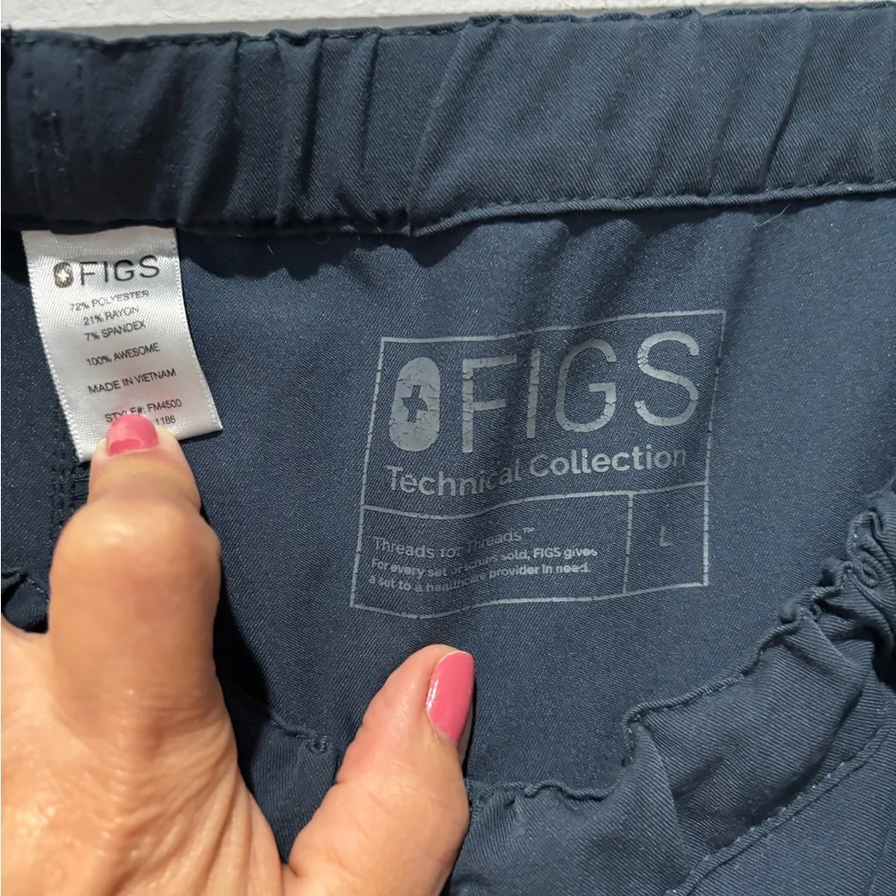 Figs scrub pisco blue pants‎